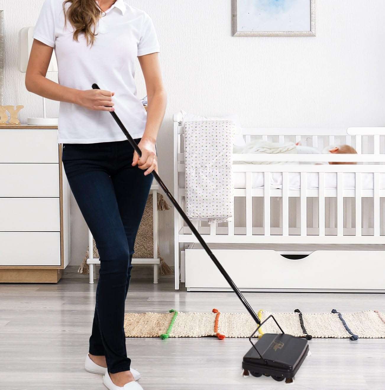 Fuller Brush 17027 metal housing for durable cleaning.