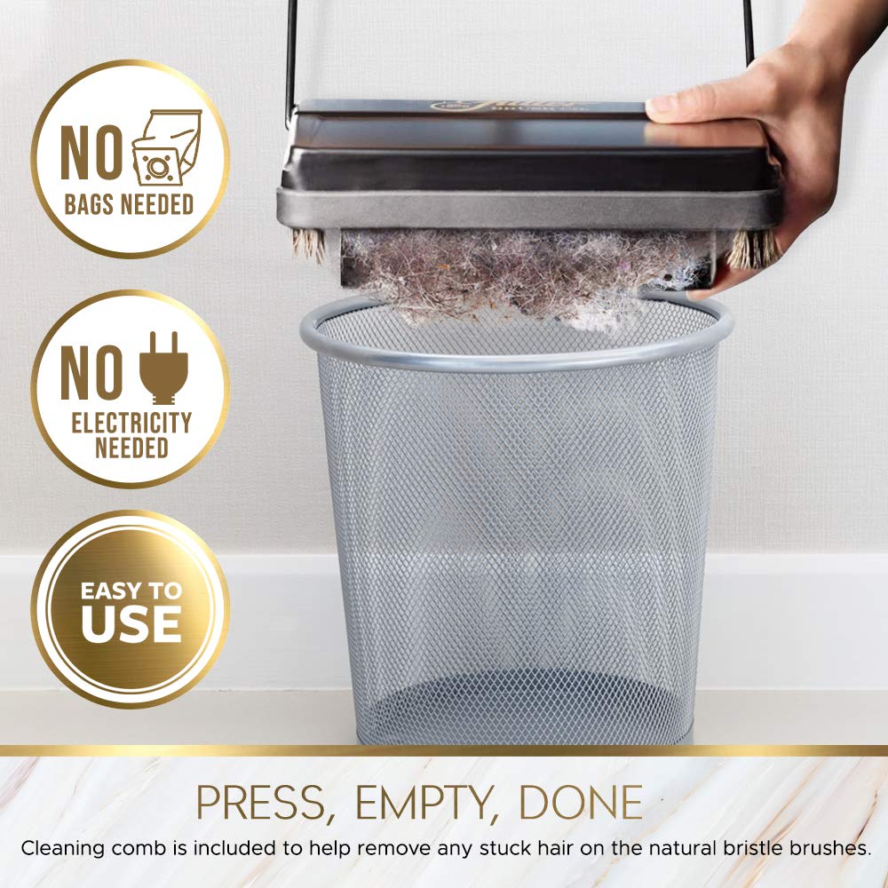 Fuller Brush 17052 dual dust bin for quick emptying