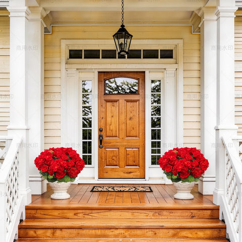 FULLMUSIC geranium for outdoor porch brightens spaces without maintenance.
