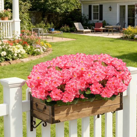 FULLMUSIC geranium stem flexible for easy porch or planter arrangements.