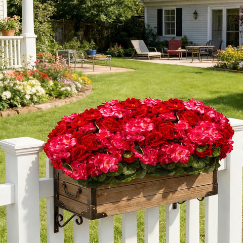 FULLMUSIC versatile decor geranium stems bendable for custom arrangements