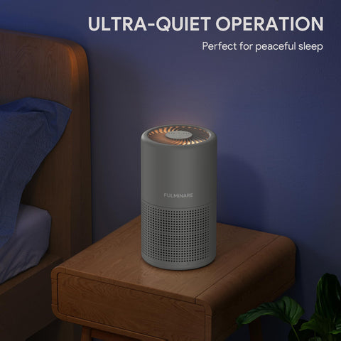 FULMINARE versatile purifier suitable for bedroom, office, and living room.