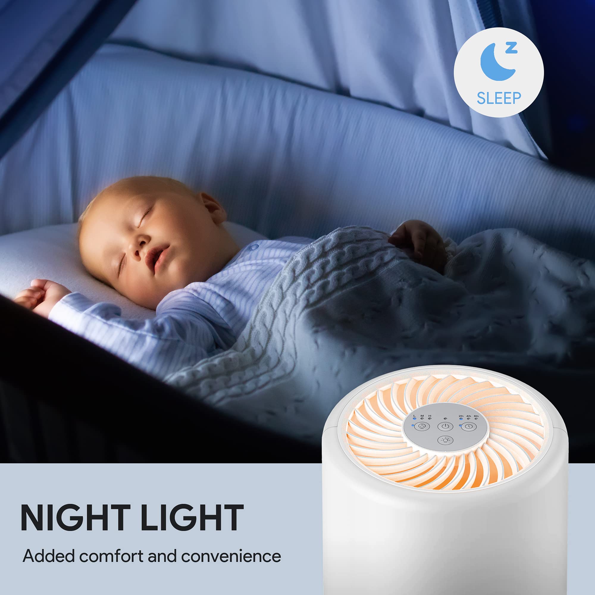 FULMINARE air purifier in living room setup during relaxed evenings