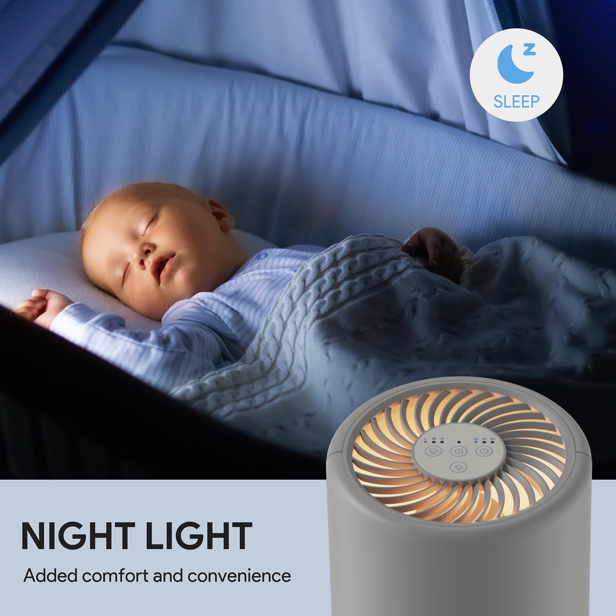 FULMINARE purifier in living room creates fresher air daily.