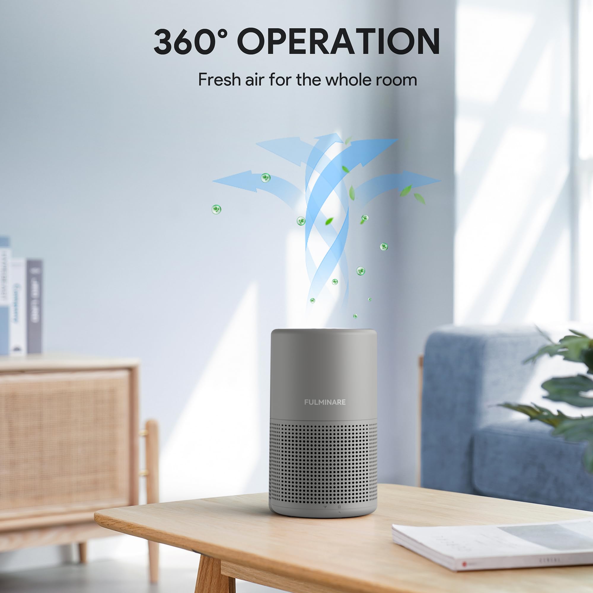 FULMINARE unit operates quietly for undisturbed rest.