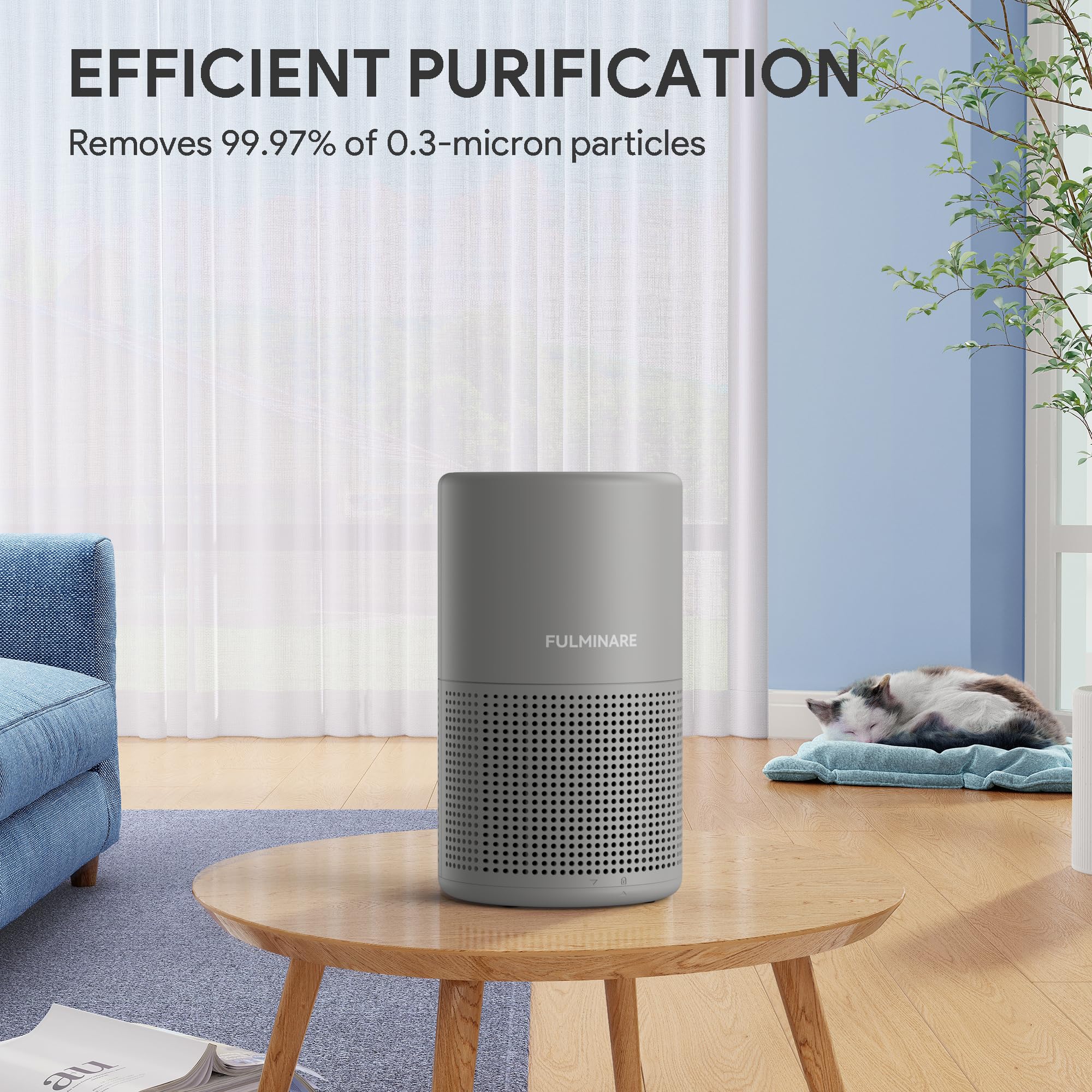 FULMINARE five timer options customize daily purification.