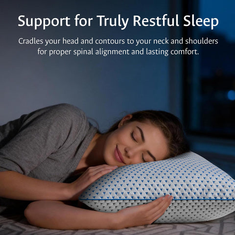 Fulocean memory foam core close-up highlights durable, breathable structure