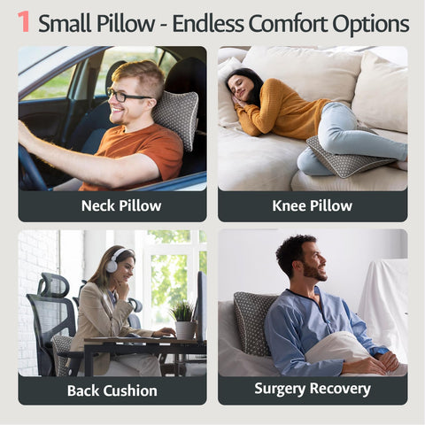 FulOcean travel pillow suited for planes, cars, and hotel rooms for better rest.