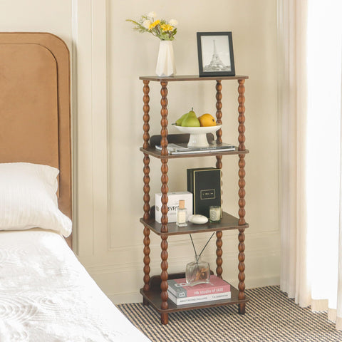 Fultyle Book Shelf Solid Wood Legs provide sturdy support for heavy volumes.