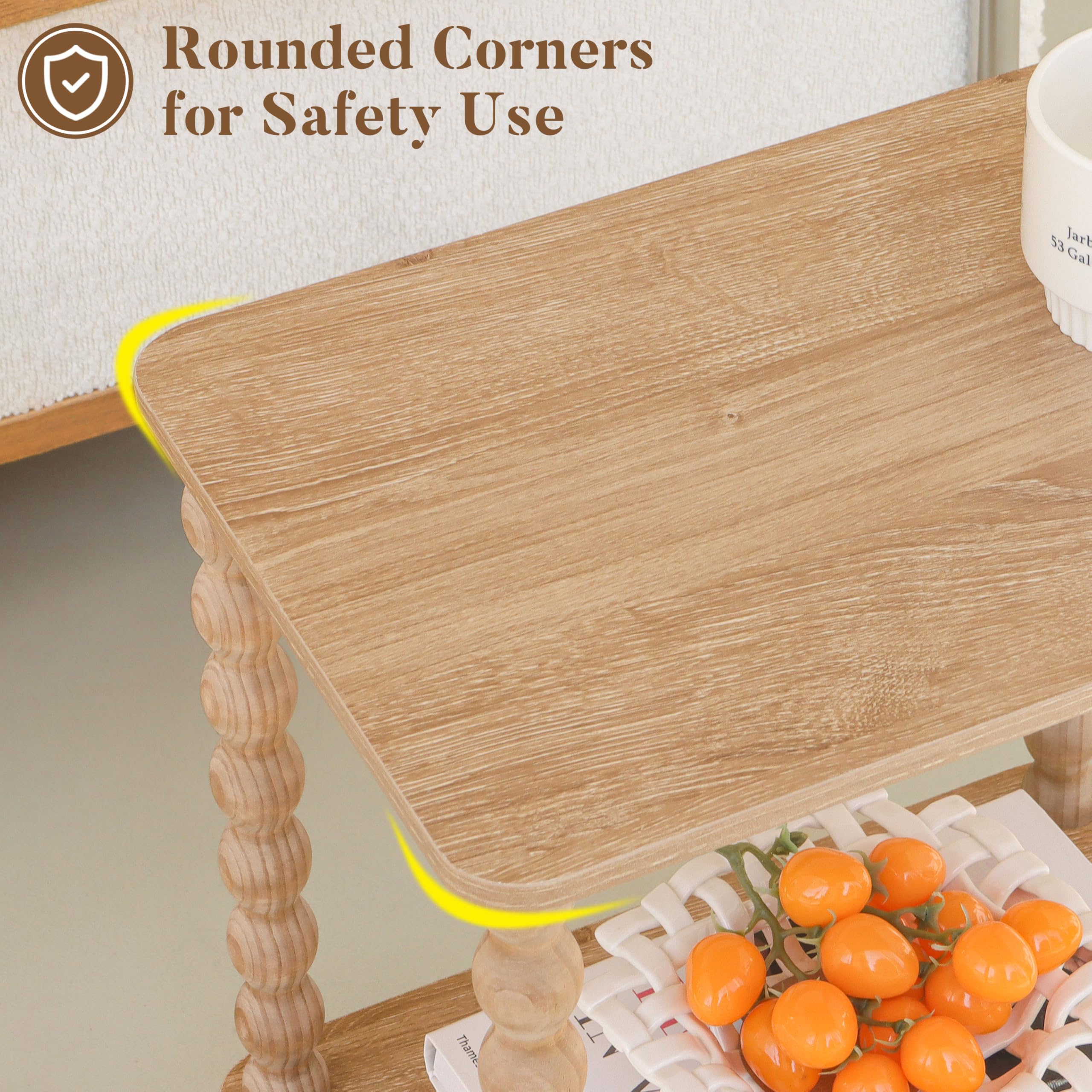 Fultyle End Table ideal for small spaces beside sofa or bed
