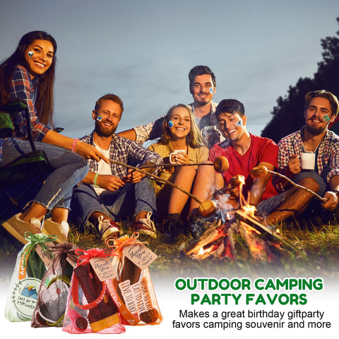 Fumete camping stickers for decorating loot bags and gear