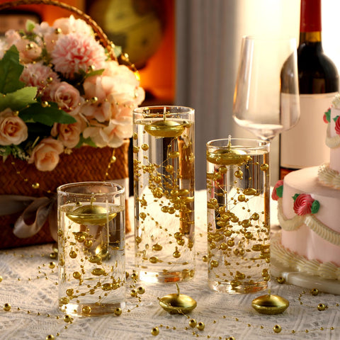 Fumete centerpieces offer easy drape and quick setup