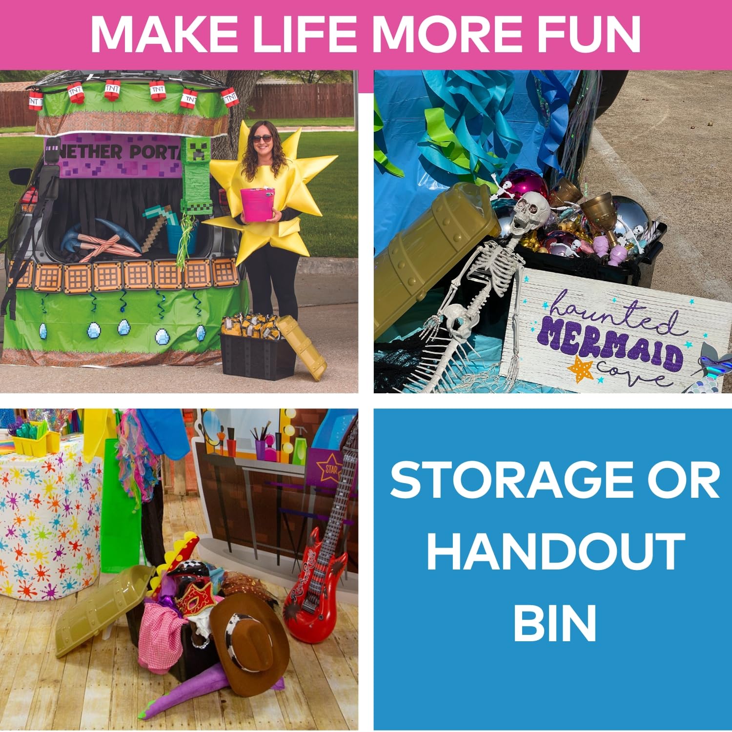 Fun Express treasure chest classroom-use versatility supports homes, clinics, and playrooms