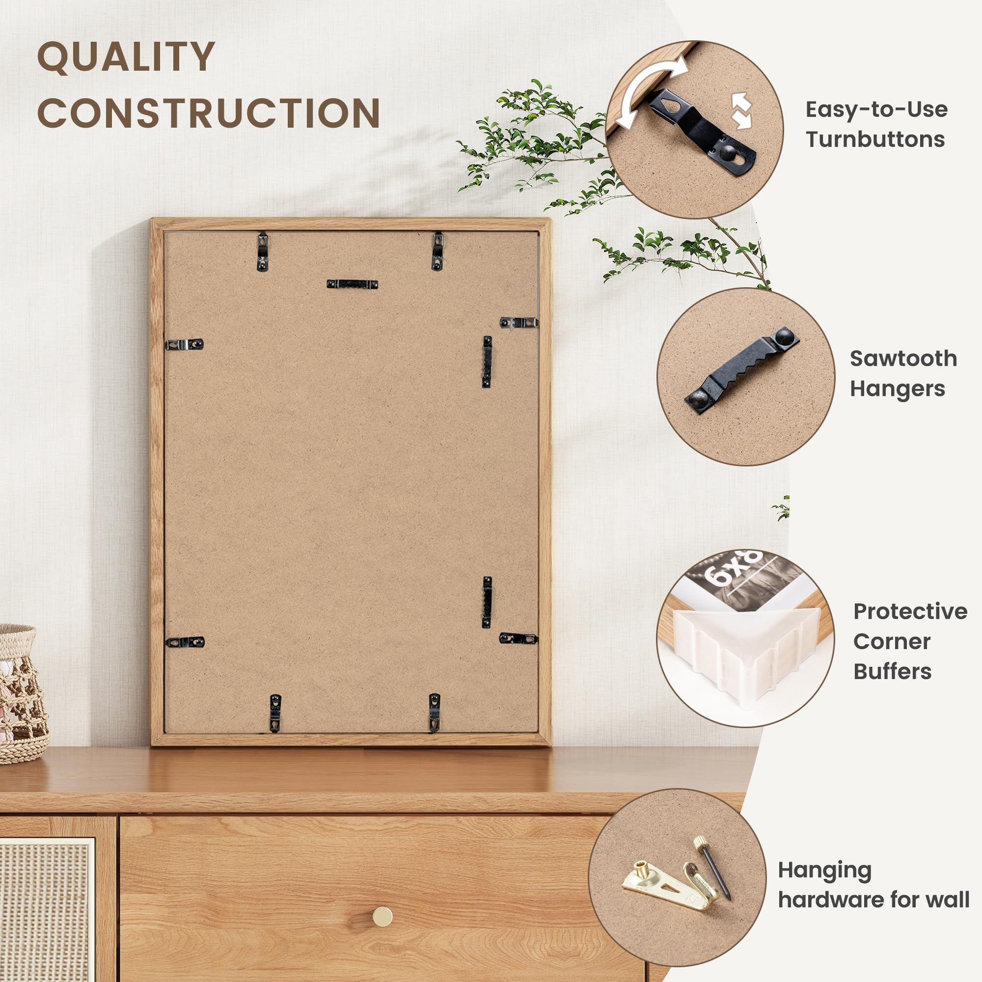 Fun Memories gift-ready oak frame packaged with care for holidays