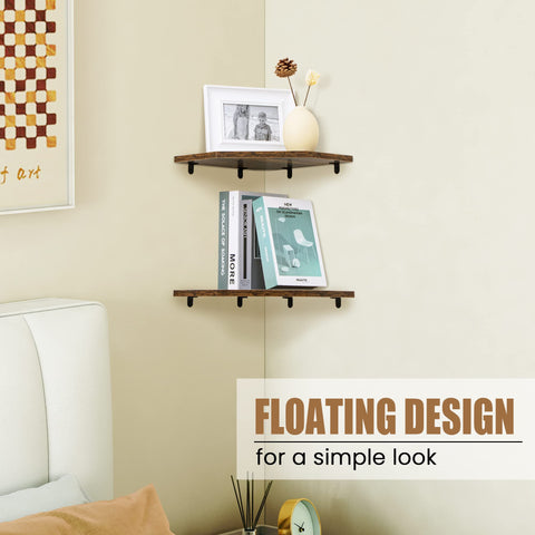 Fun Memories easy-to-install shelves feature hidden brackets for a clean look.