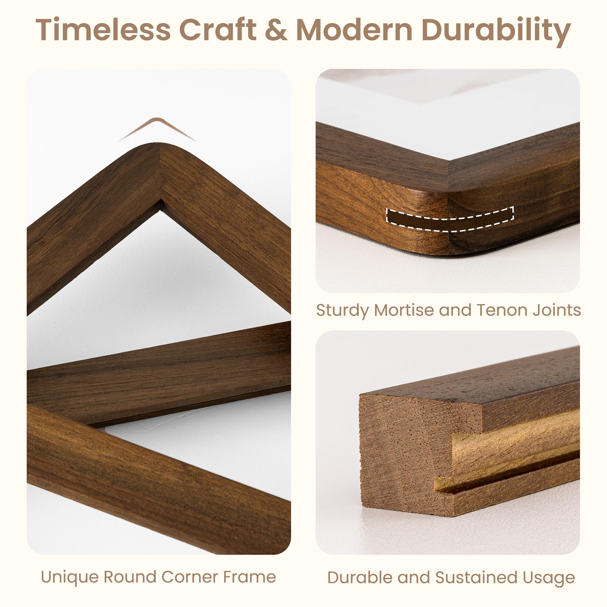 Fun Memories mortise-tenon joint detail demonstrating durable construction for lasting memories.