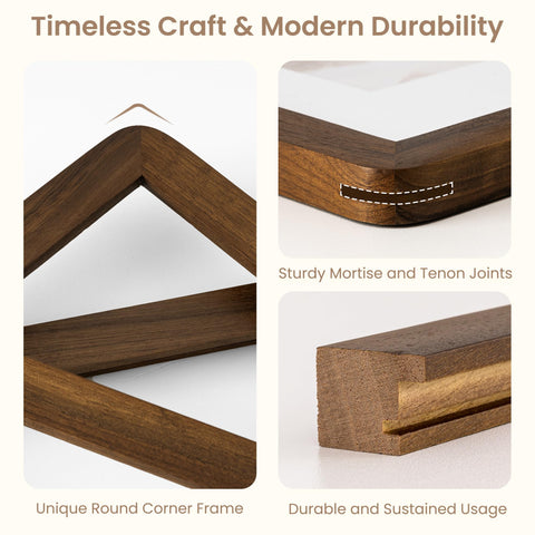 Fun Memories mortise-tenon joint detail demonstrating durable construction for lasting memories.
