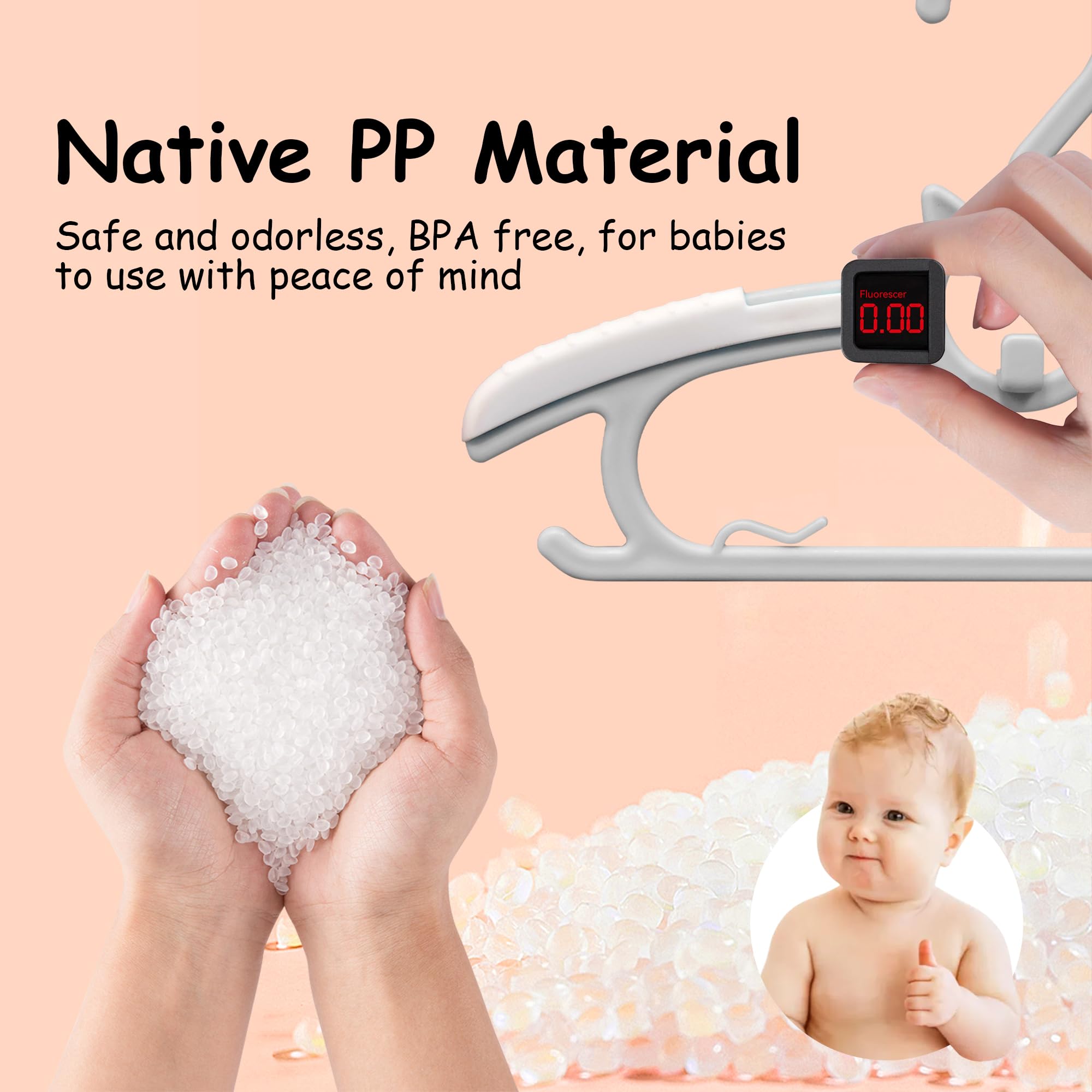 Funamily hanger features anti-slip design to prevent wrinkles and slips