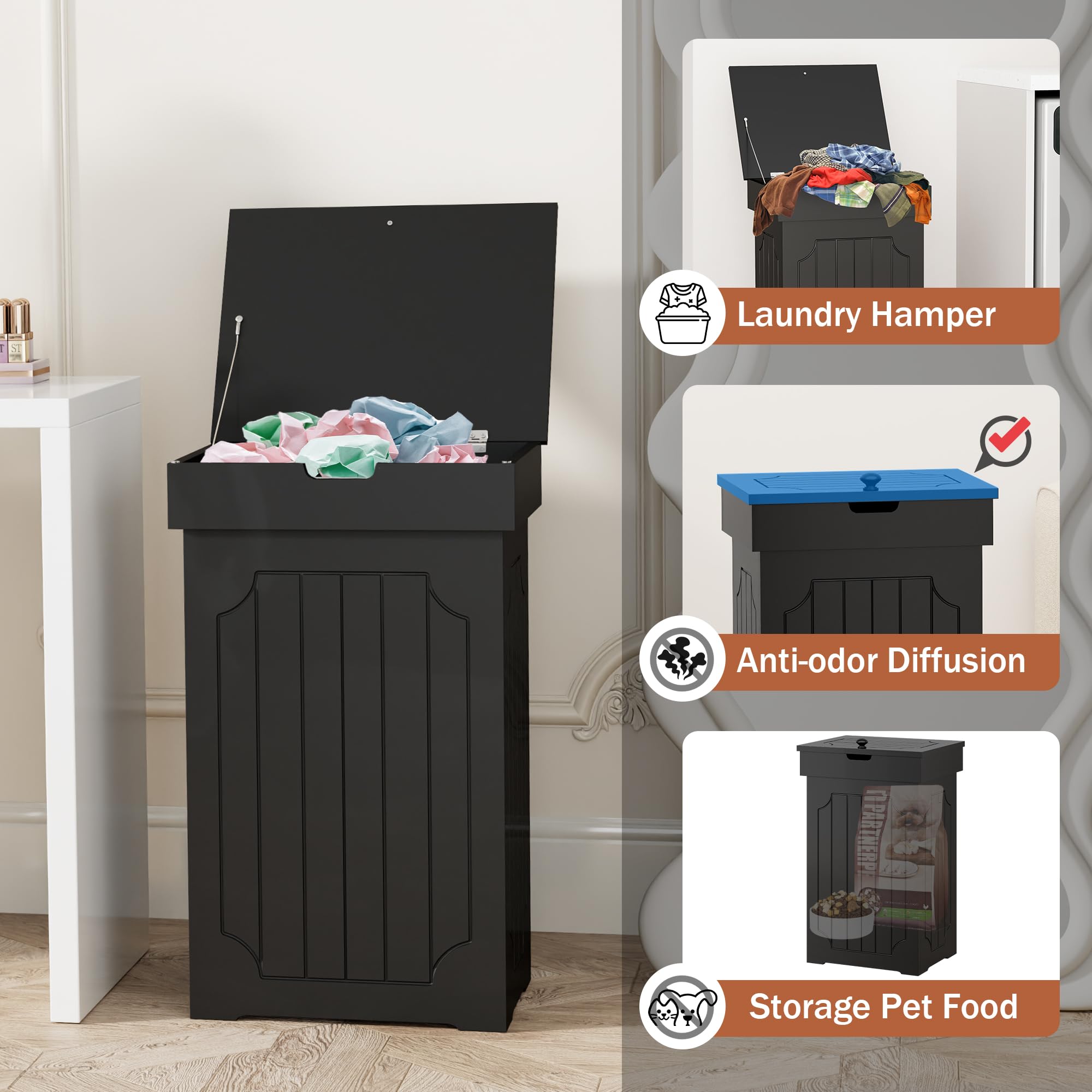 Function Home farmhouse-style cabinet adds character while concealing waste