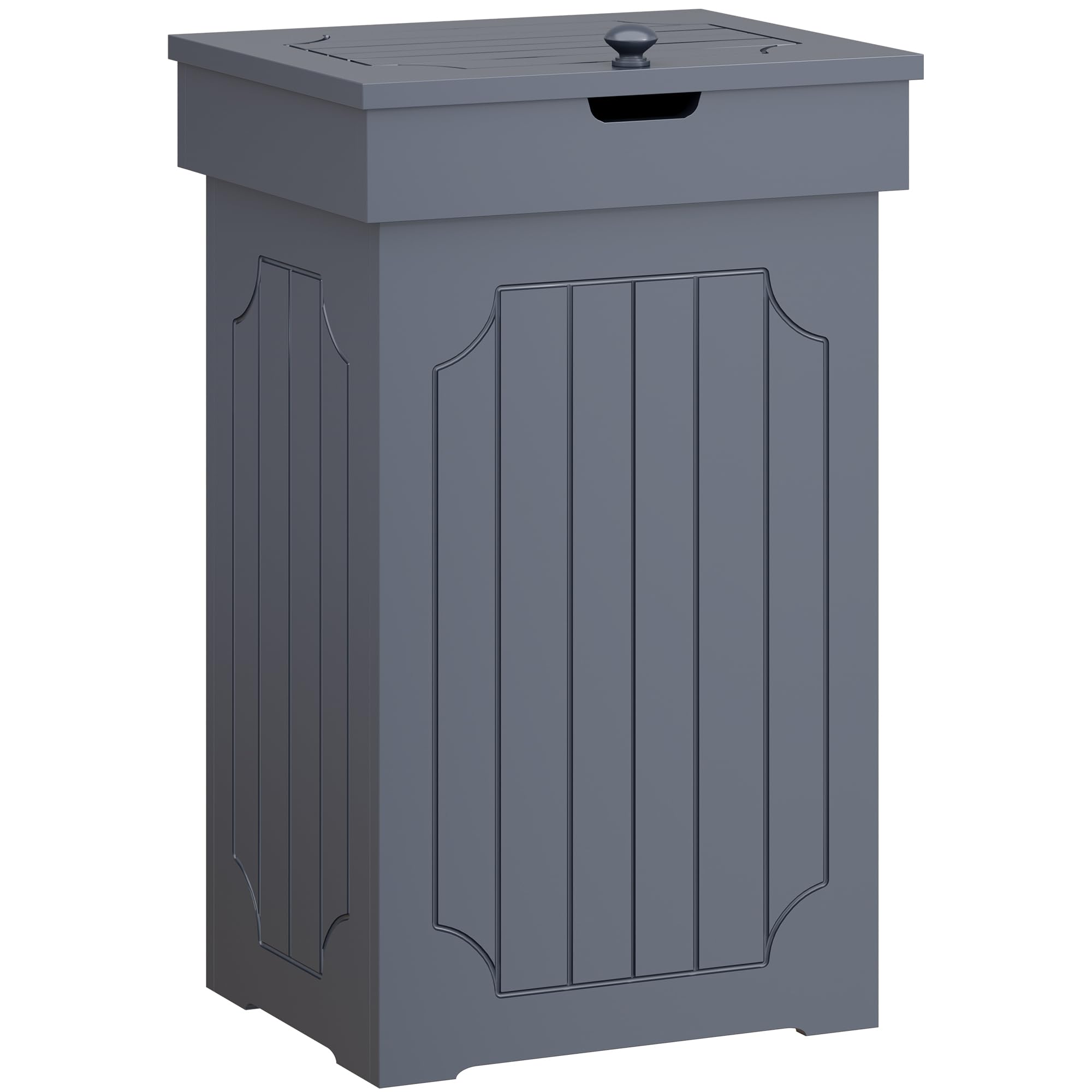 Function Home trash can cabinet front view highlights space-saving kitchen storage.
