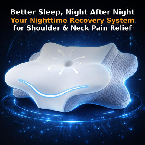 FUNCCUBE ergonomic neck contour aligns spine for better posture