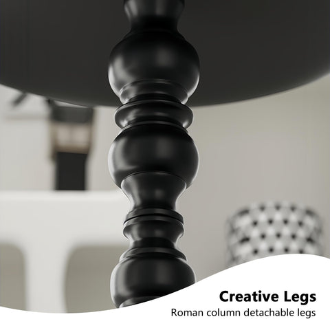 Funecy end table dimensions 13.8 x 13.8 x 20.5 inches.