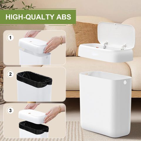 Funest multipurpose trash bin for kitchen, office, and bathroom