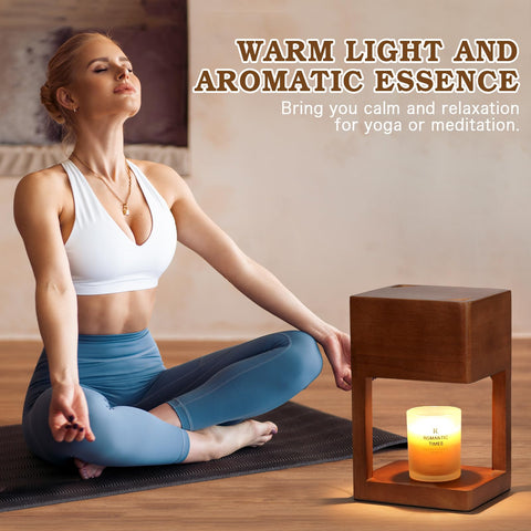 Funistree wooden warmer enhances bedroom decor while releasing subtle scents