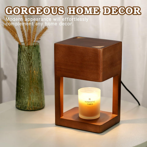 Funistree warm wooden lamp suited for study or home office fragrance