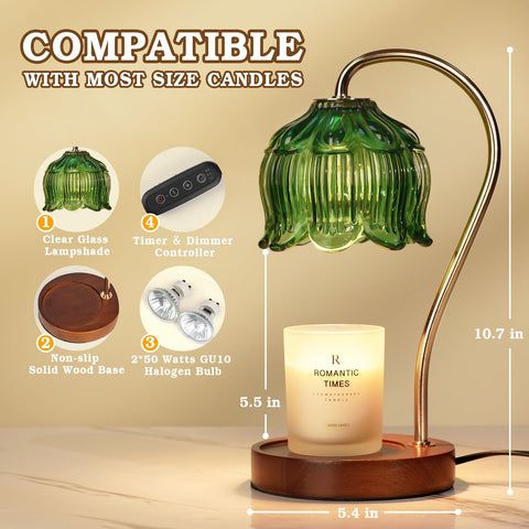 Funistree Christmas gift candle warmer adds elegant seasonal decor.