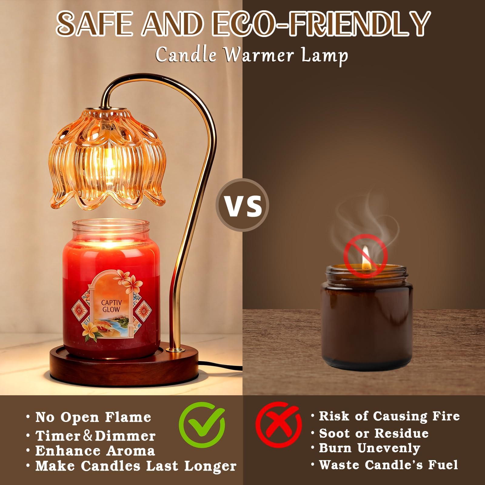 Funistree Cozy Ambiance lamp creates warm, relaxing evenings