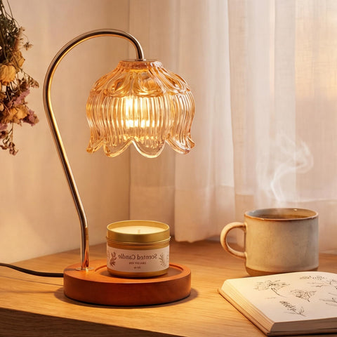 Funistree two-bulb system reduces wax use and keeps aroma steady