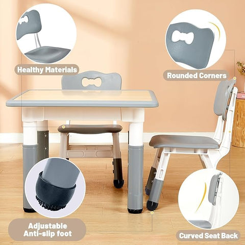 FUNLIO chair easy assembly invites kids to help with setup.