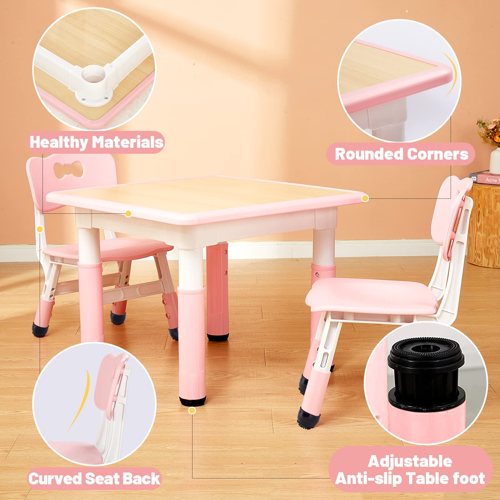 FUNLIO set features safe, rounded corners for kid-friendly daily use.