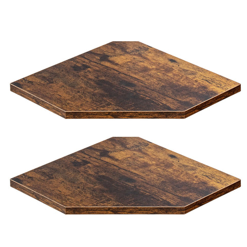 Fun Memories corner shelf wall mount set 2 shows easy assembly and sturdy brackets.