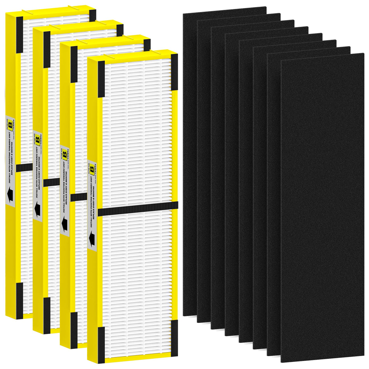 Funmit FLT4825 Filter B compatibility with G-Guardian purifiers ensures a secure fit.