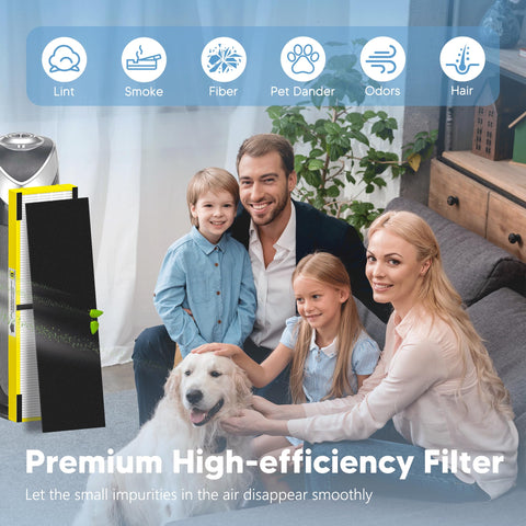 Four Filter B units plus eight activated carbon filters simplify maintenance.