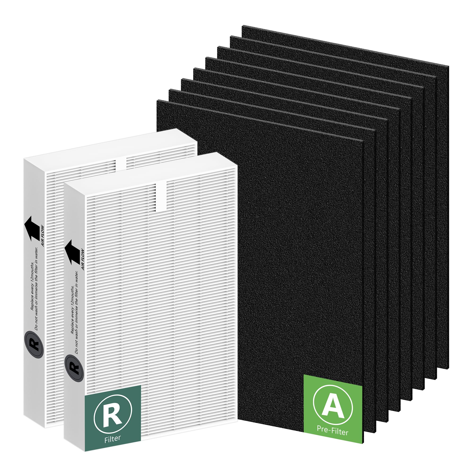 Funmit HPA100 Filter R pack shown, delivers reliable replacement for Honeywell purifiers