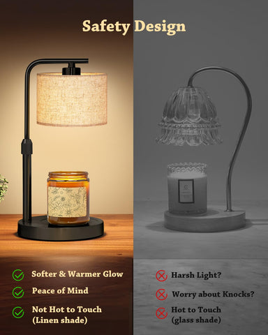 Funnybehom timer ensures automatic shut-off after selected hours.