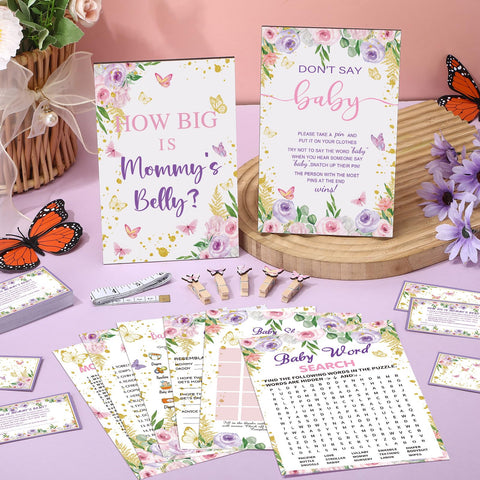Funnymoom how-big-is-mommy-belly sign used in belly-measuring game