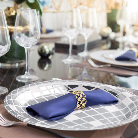 Funtery disco party table setup with matching decor ideas