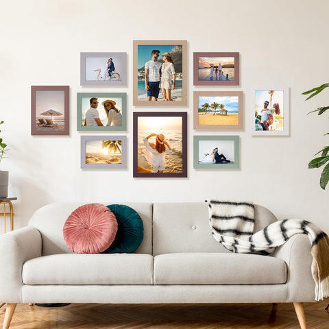 Funtopia 8x10 wall frame enhances photos with vintage charm