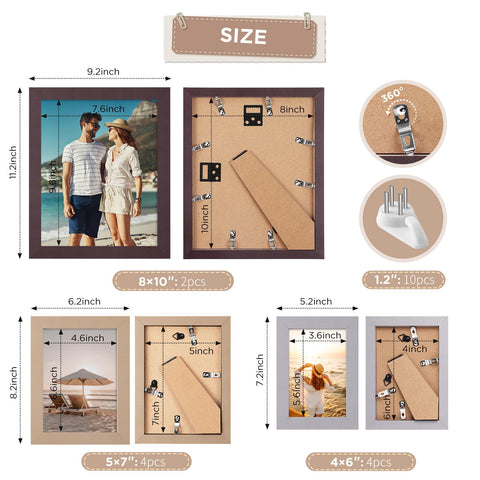 Funtopia frames offer versatile desktop and wall placement