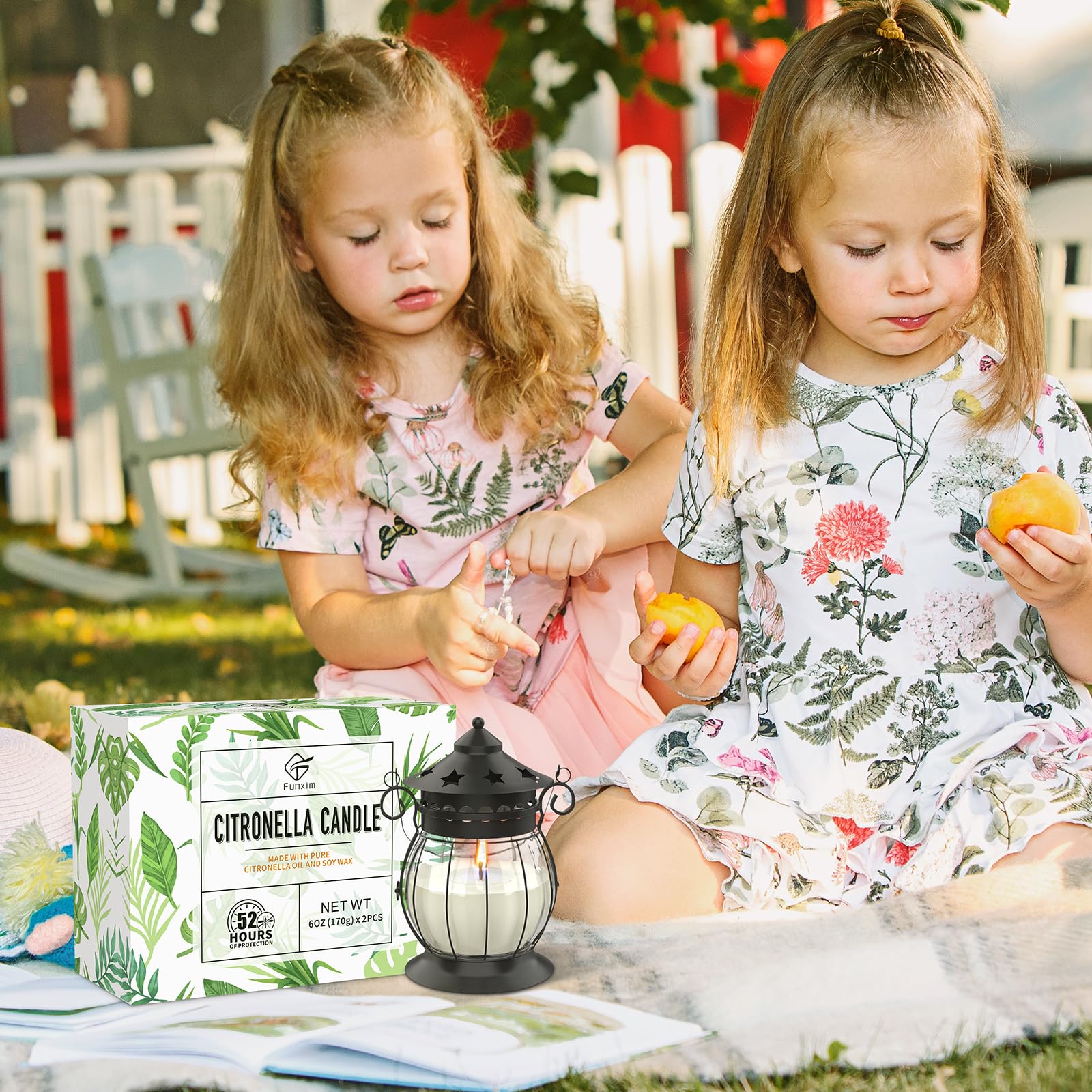 FUNXIM gift-ready citronella candles add thoughtful charm to gatherings