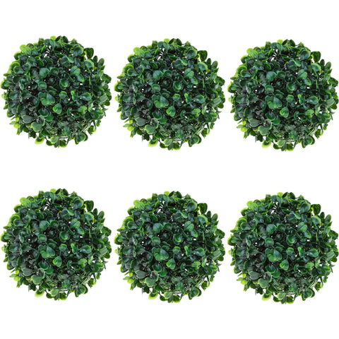 Funzhan boxwood ball close-up with lifelike leaves for indoor freshness.