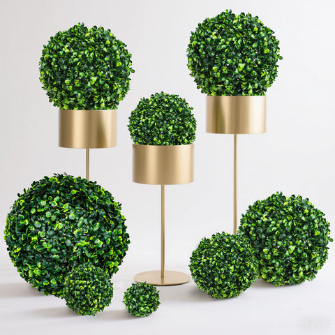 Funzhan boxwood ball patio decor durable for outdoor use.
