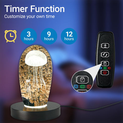 FuoiCorn ten-step dimming provides precise brightness control for crystal pieces.