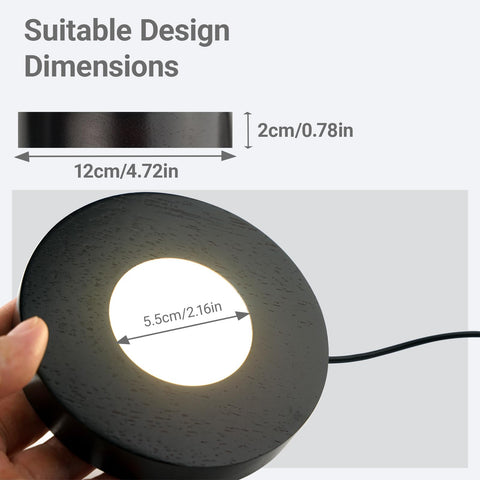FuoiCorn three-mode lighting lets you tailor warmth and brightness for displays.
