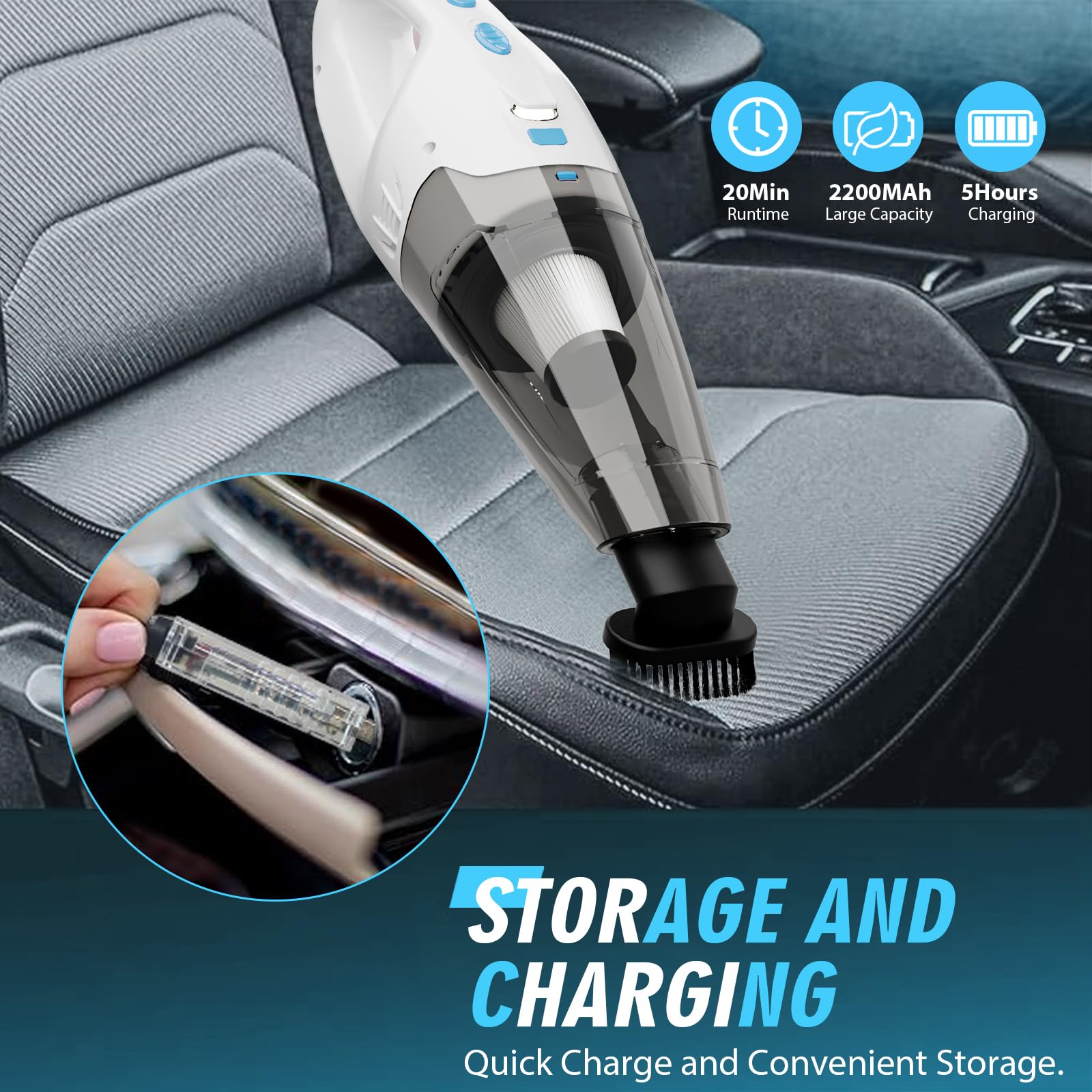 FUOAYOC compact unit runs up to 20 minutes on charge