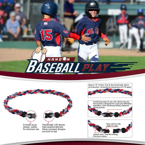 Fupapa 3D-style necklace with bold texture for standout team merchandise